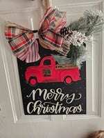 XXL CHRISTMAS TRUCK DOOR HANGER -- RTS