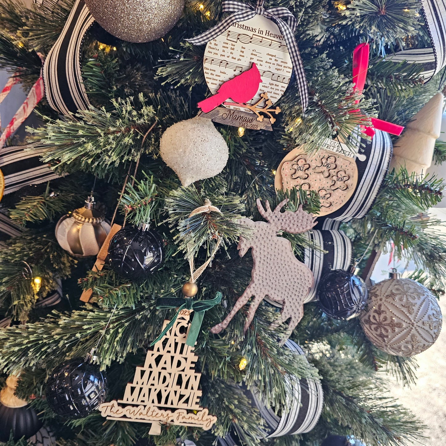 Christmas in Heaven memory ornament