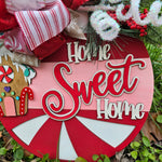 Ready to Ship -- Home Sweet Home Gingerbread Hanger