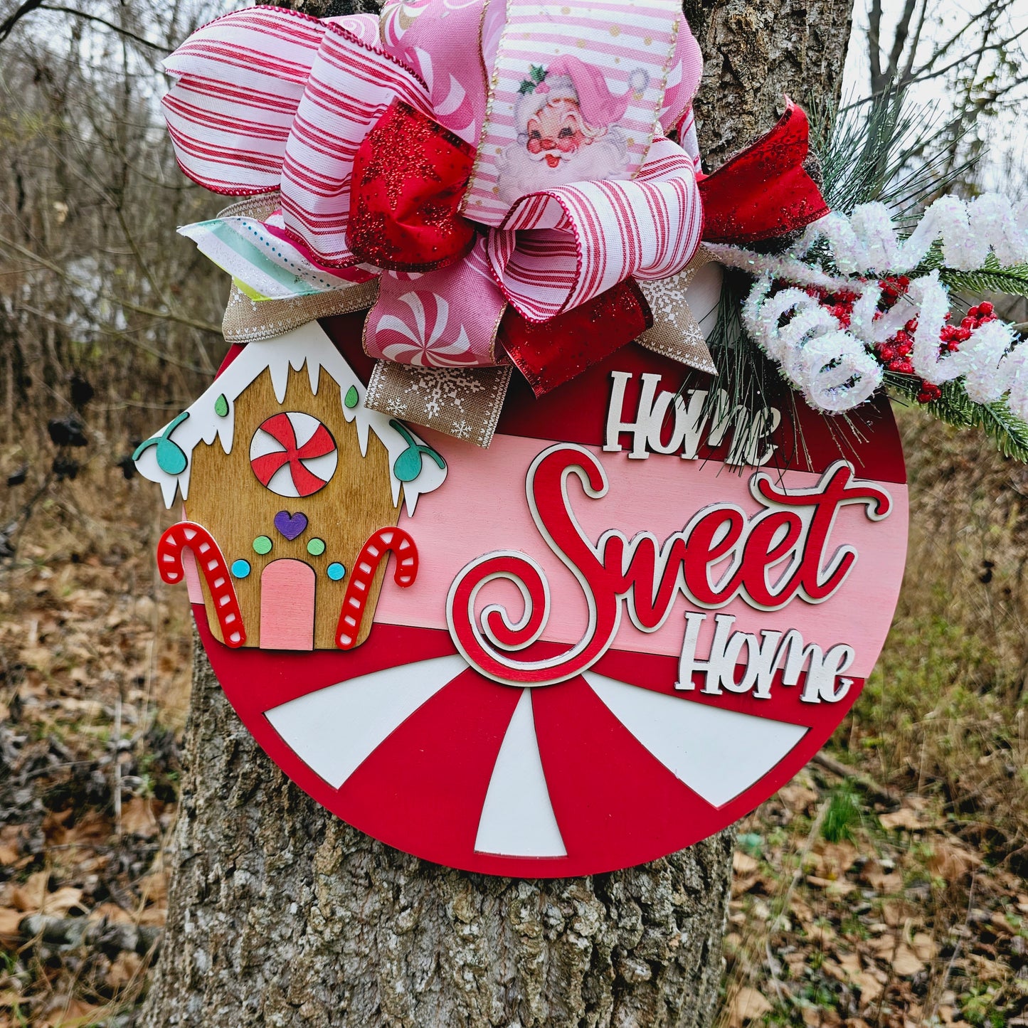 Ready to Ship -- Home Sweet Home Gingerbread Hanger