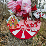 Ready to Ship -- Home Sweet Home Gingerbread Hanger