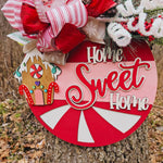 Ready to Ship -- Home Sweet Home Gingerbread Hanger