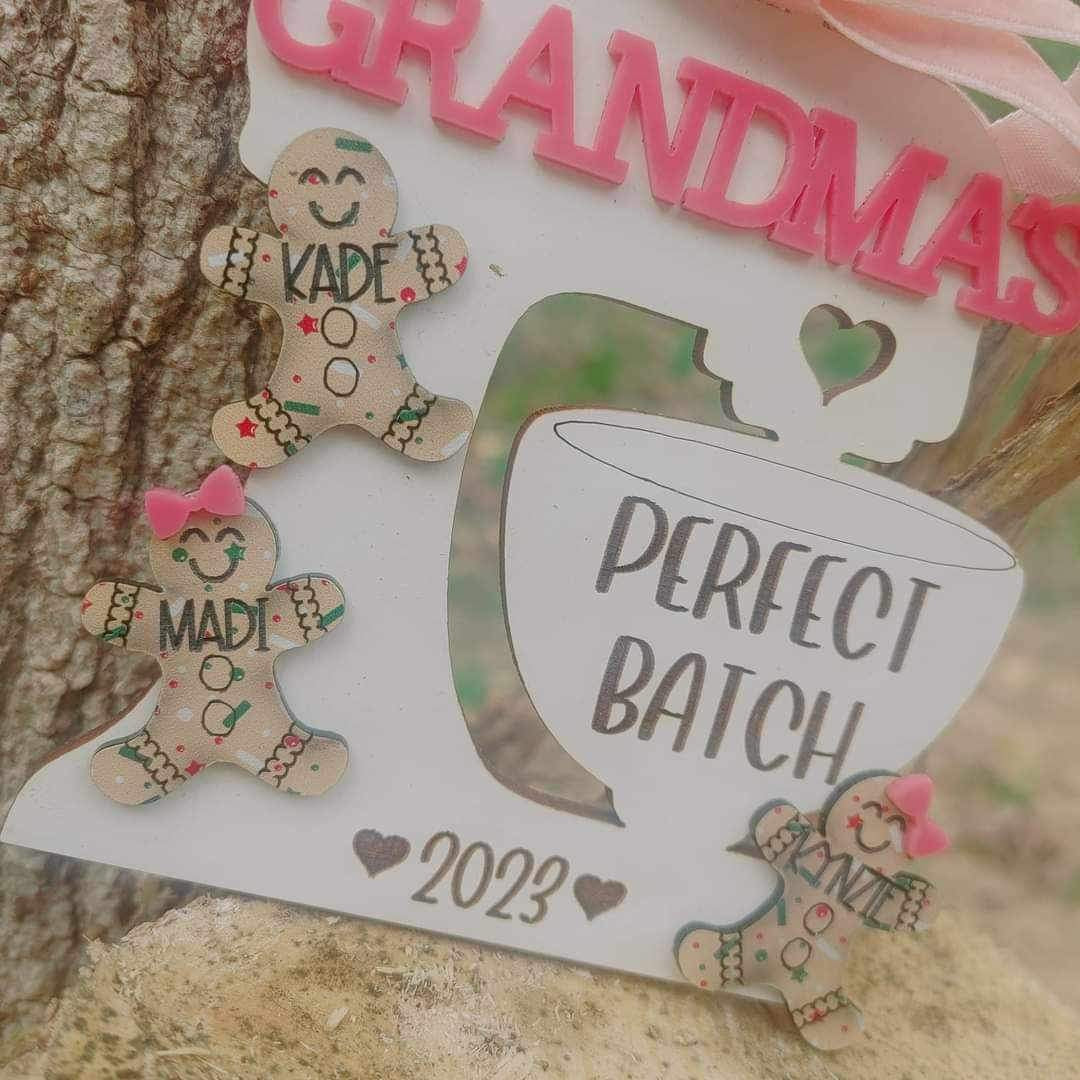 Grandma’s perfect batch JUMBO ornament