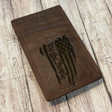 LEATHER MONEY CLIP WALLETS