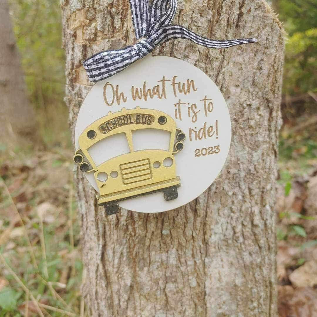 Favorite Teacher/Bus Driver Personalized Ornament