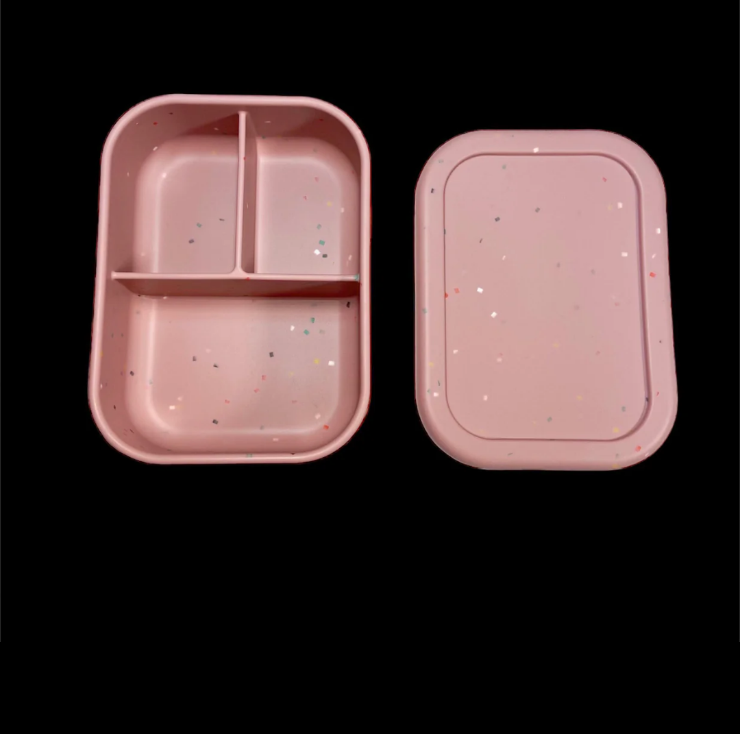 PERSONALIZED SILICONE BENTO STYLE LUNCH BOXES