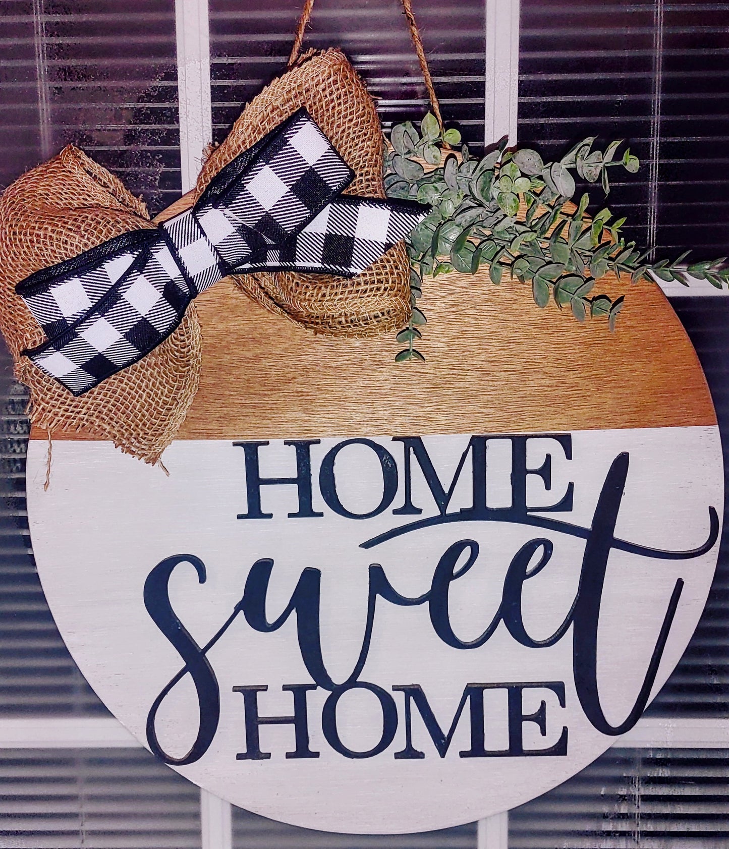 Home Sweet Home 3D Door Hanger