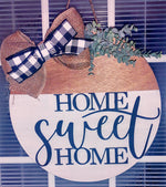 Home Sweet Home 3D Door Hanger