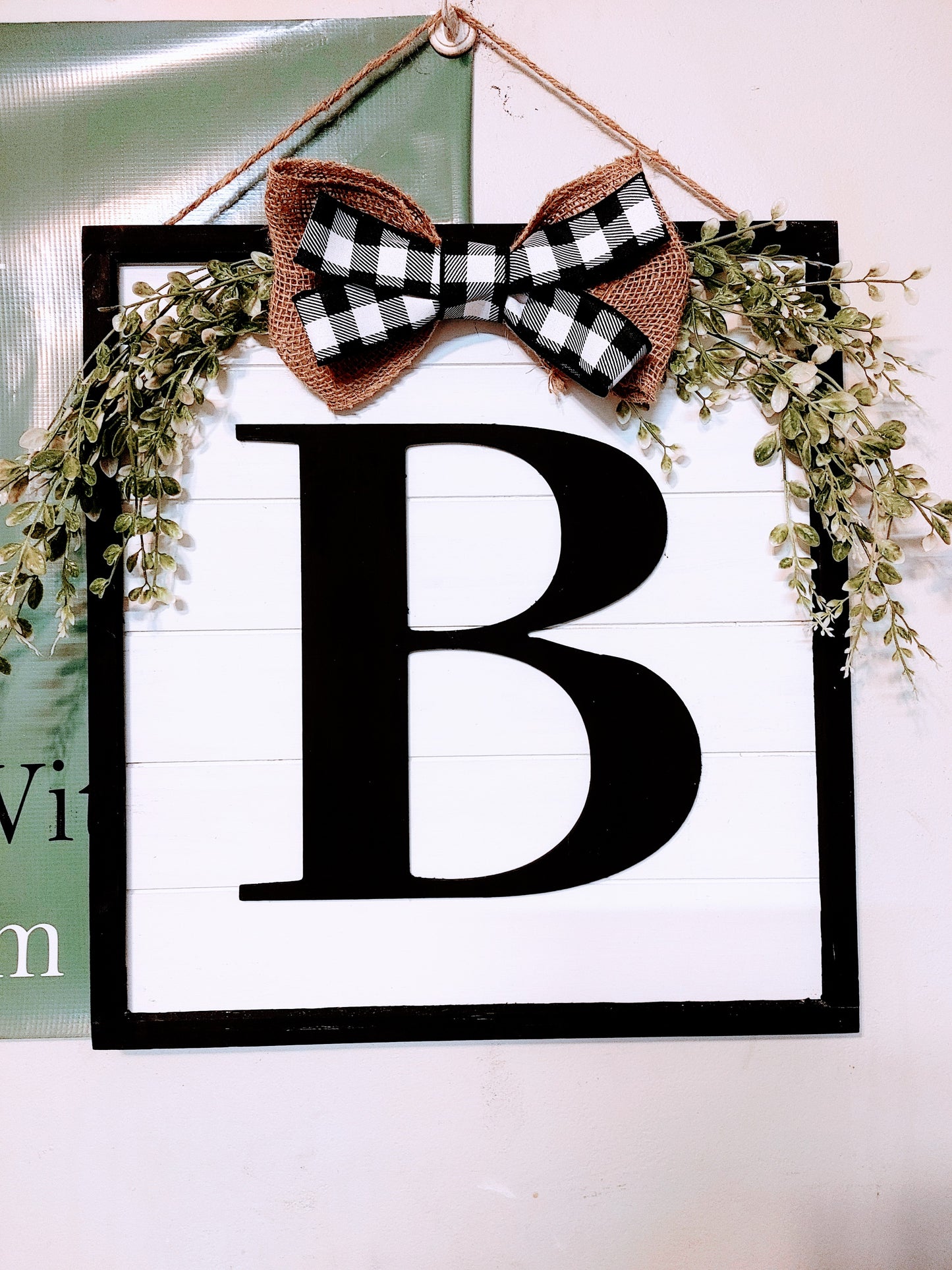 Personalized Shiplap Square Sign