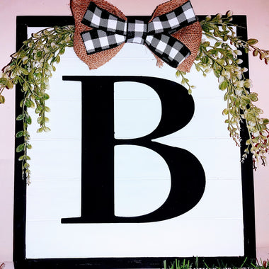 Personalized Shiplap Square Sign
