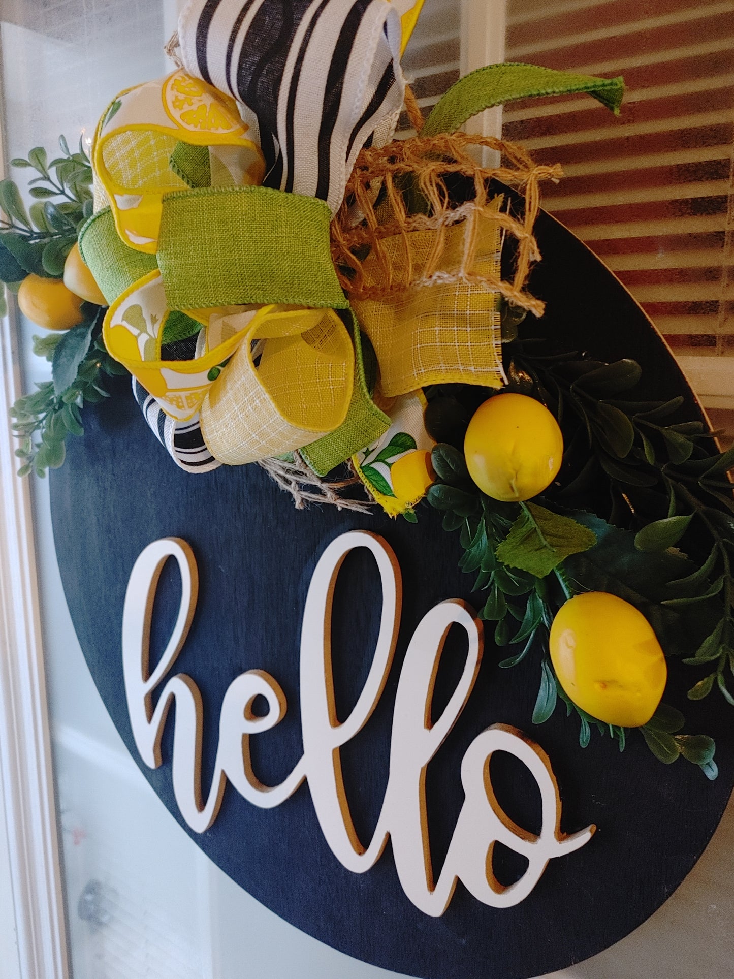 RTS lemon door sign