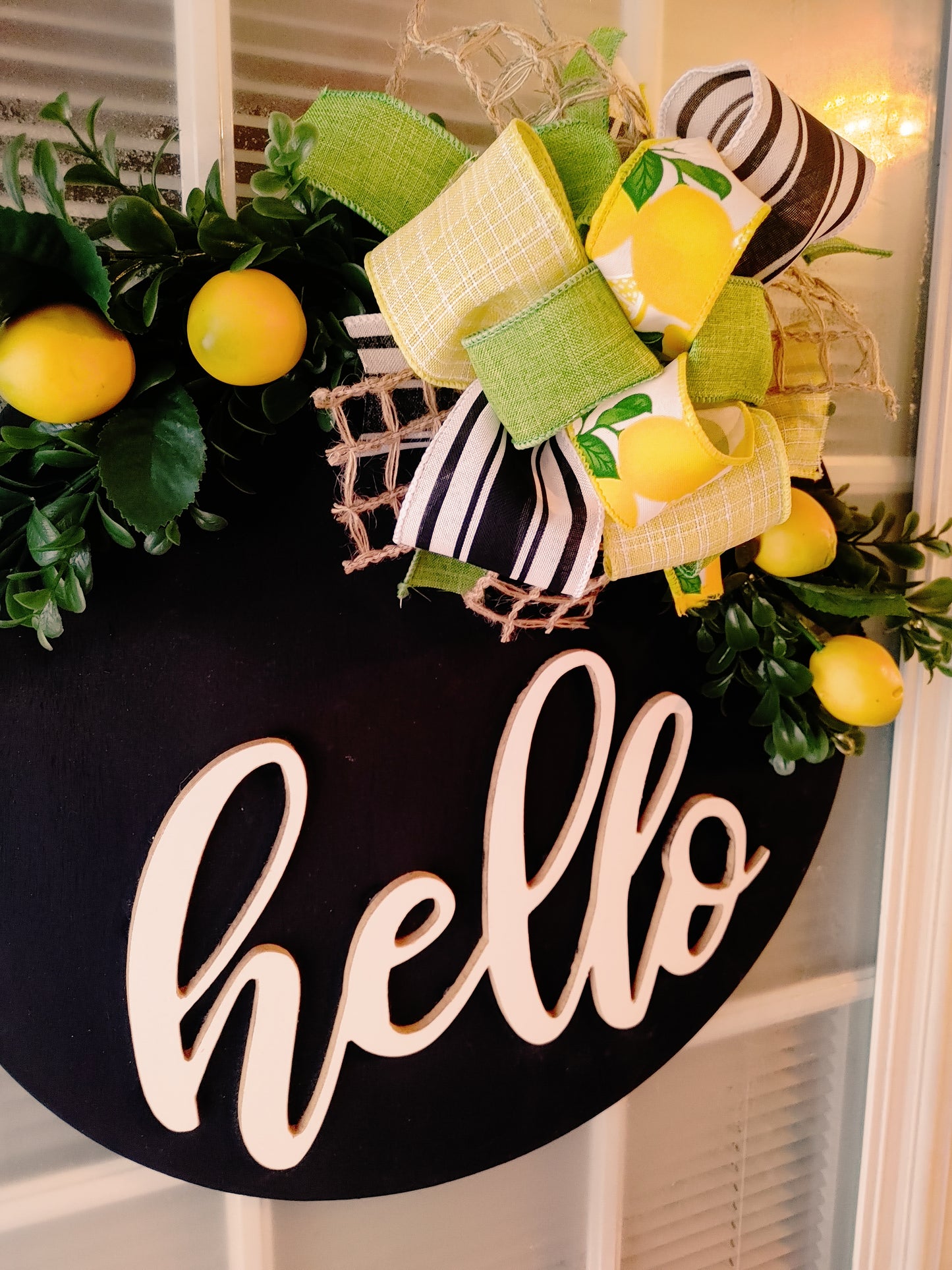 RTS lemon door sign