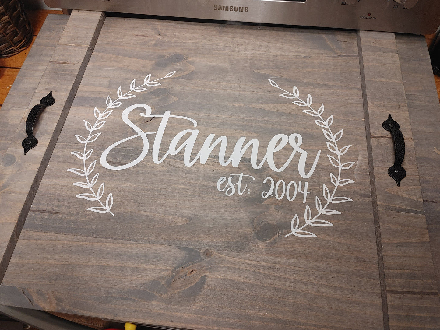 Stove Top Cover - noodle board