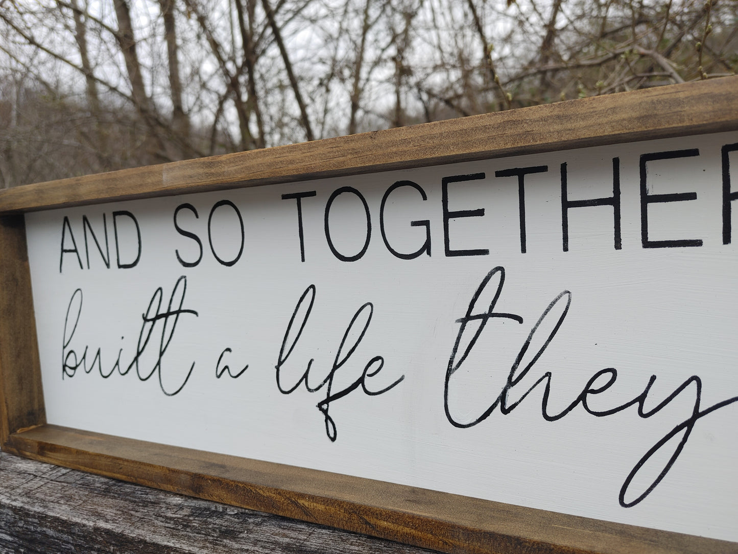 Together they built a life they loved