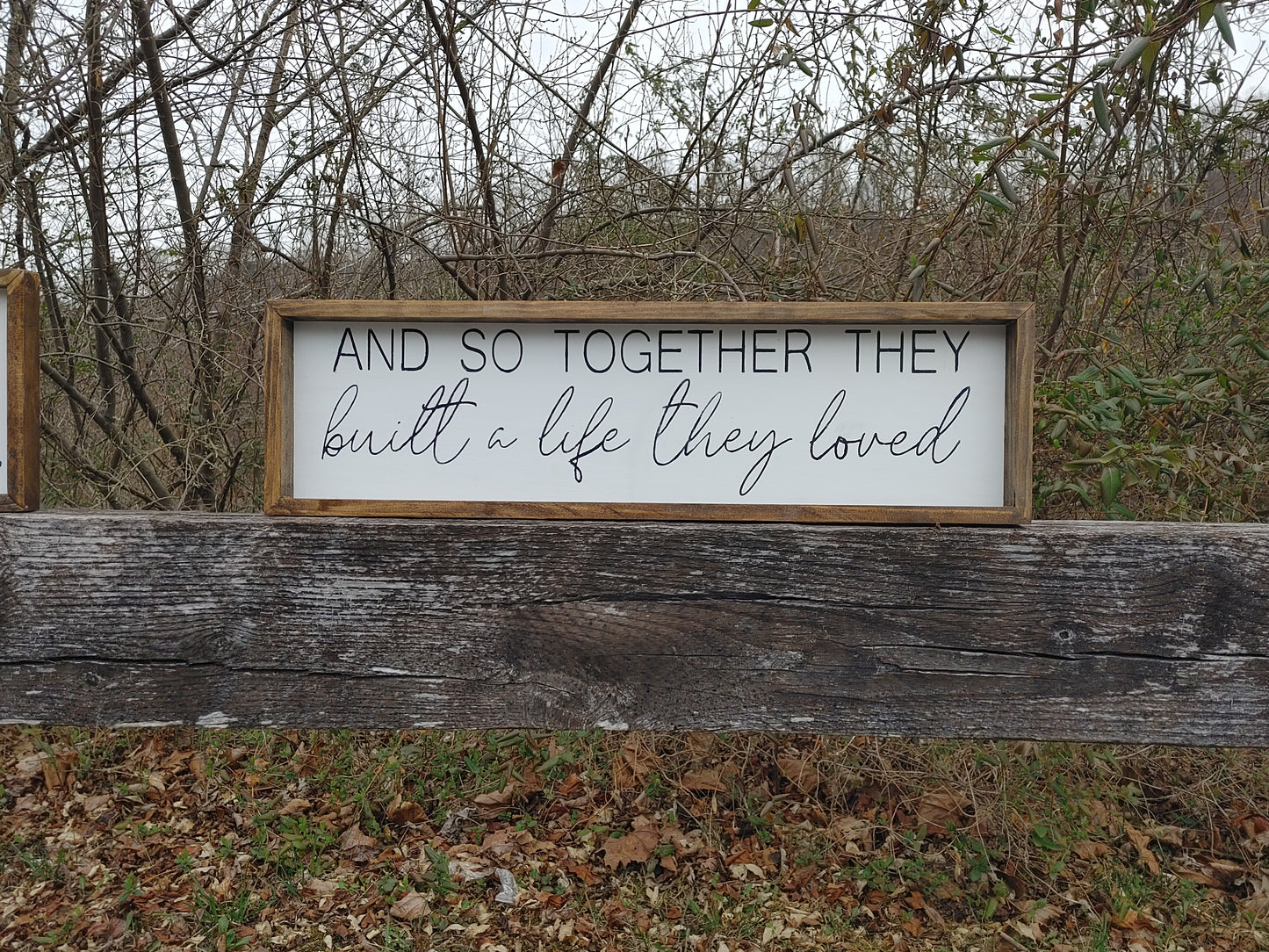 Together they built a life they loved