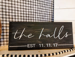 3D Name & Date Signs