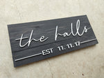 3D Name & Date Signs