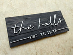 3D Name & Date Signs