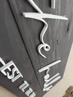 3D Name & Date Signs
