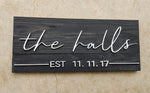 3D Name & Date Signs