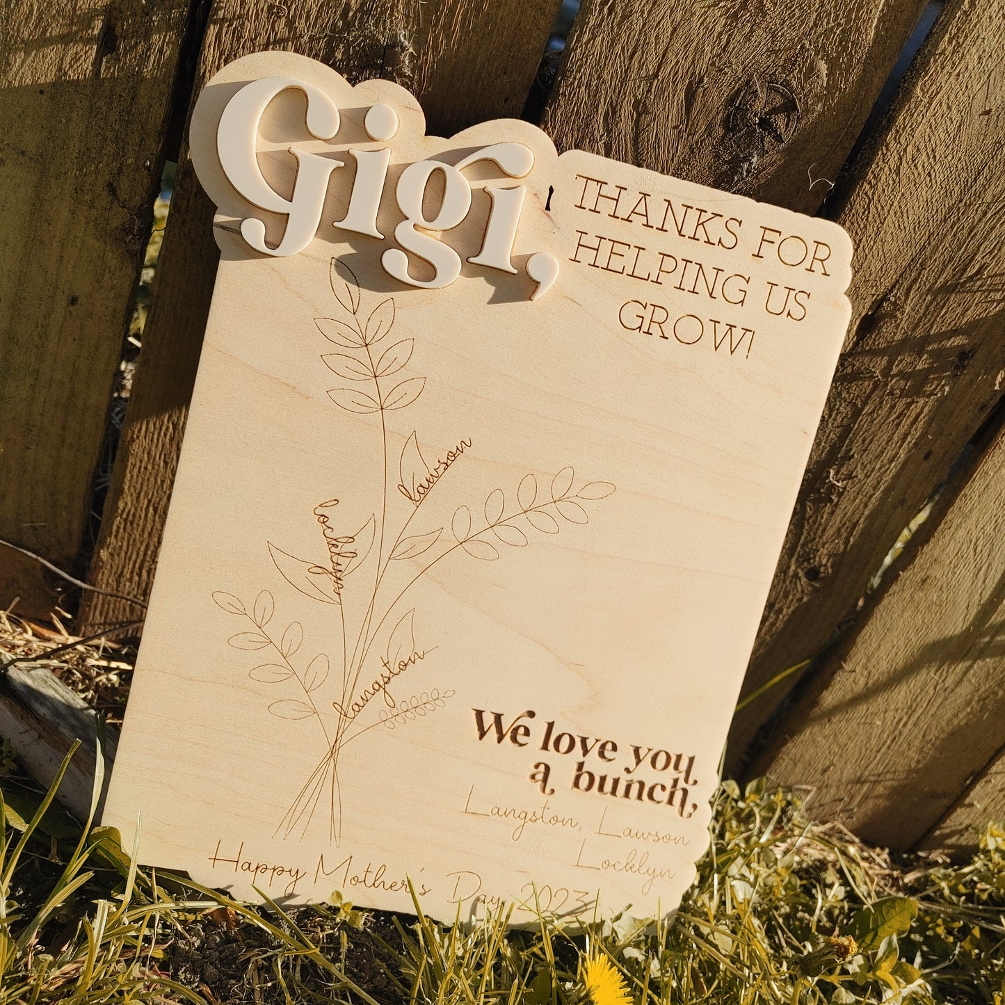 Mother's Day - Handprint Kits - Helping Us Grow