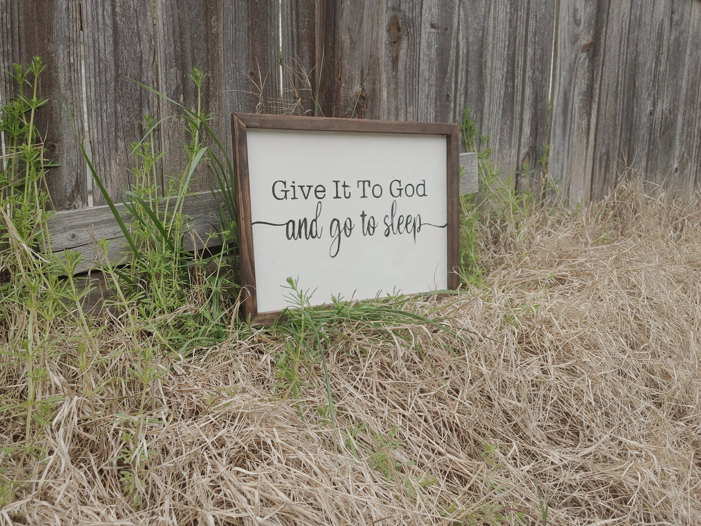 Give it to God Sign