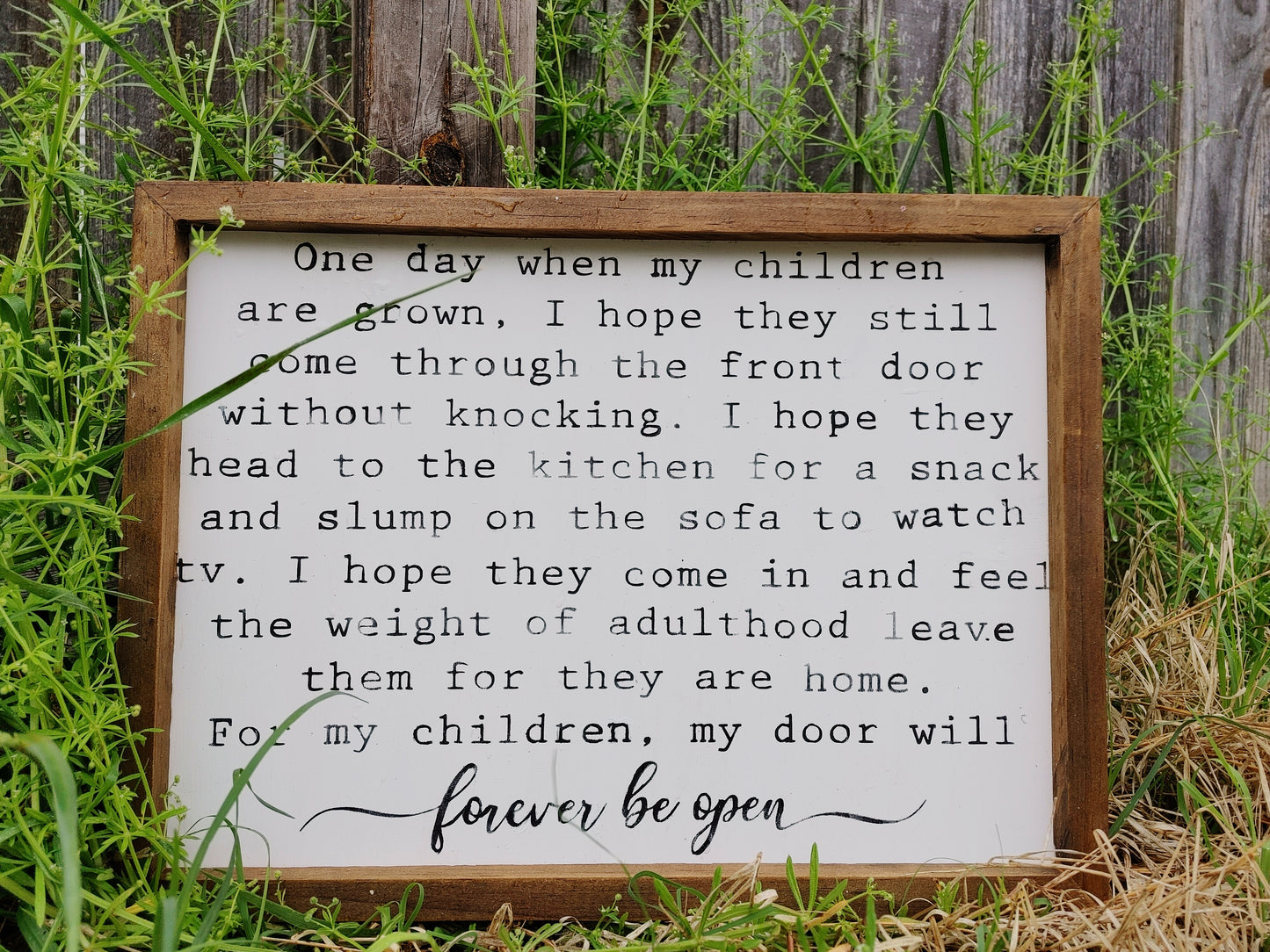 My Children Sign