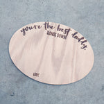 Your the best Daddy Handprint Boards
