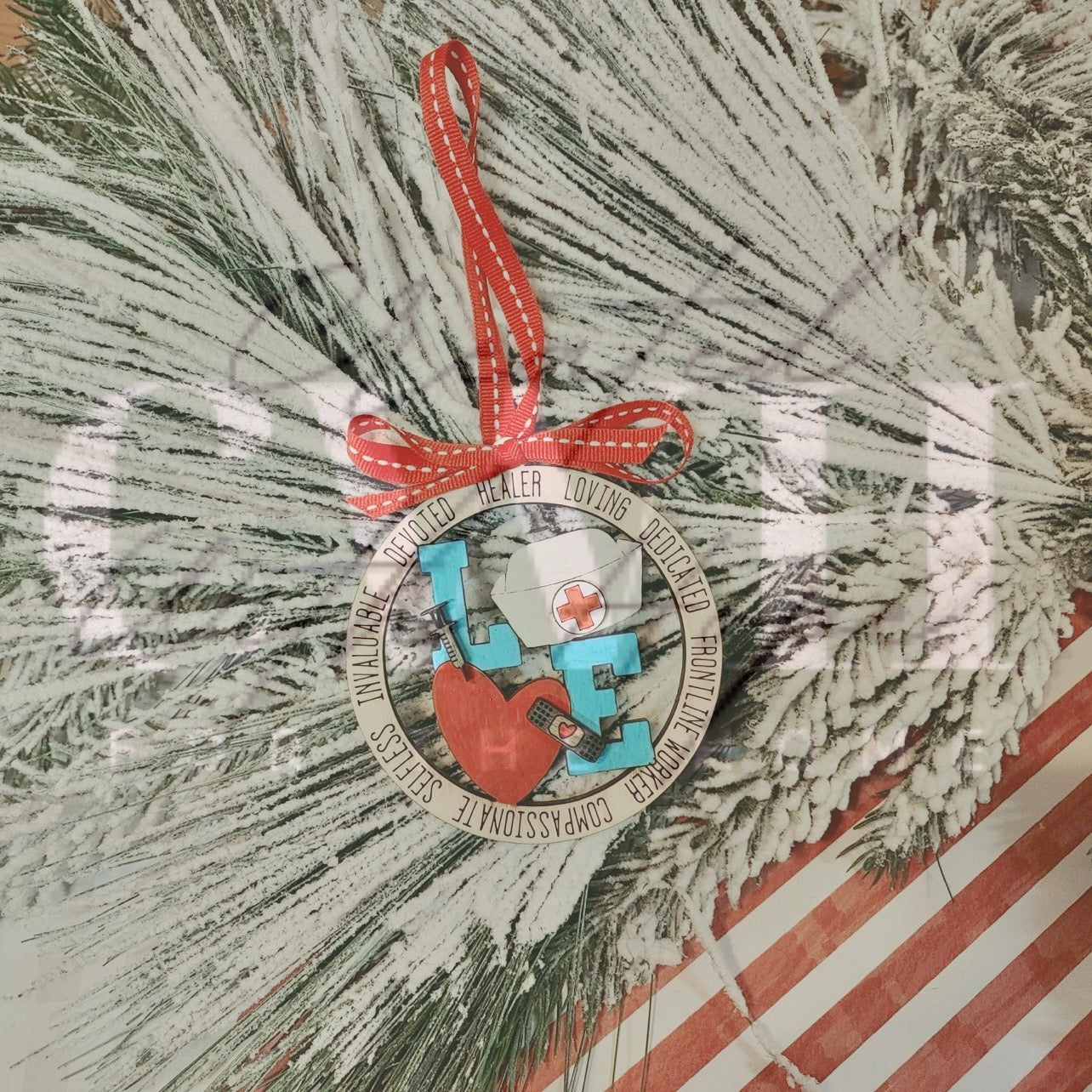 Best Nurse Ever Ornament