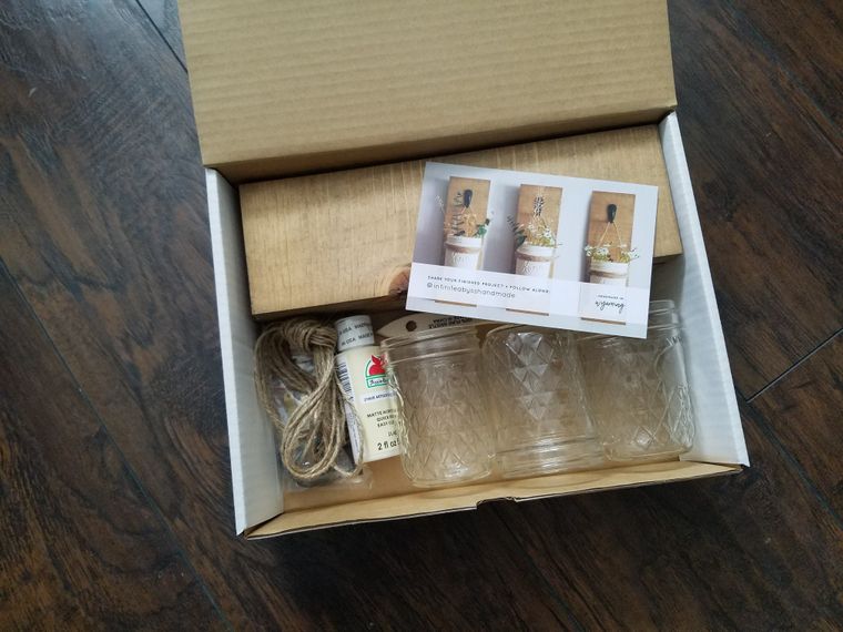 Mason Jar Wall Sconce DIY Kit