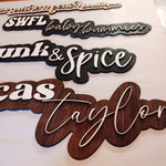 18" DOUBLE LAYER NAME DECOR - FLASH DEAL PRICING ❗