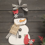 Ready to Ship - LARGE SNOWMAN DOOR HANGER