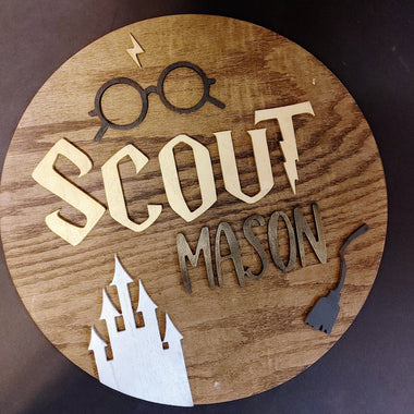 Custom 3D Themed Name Signs