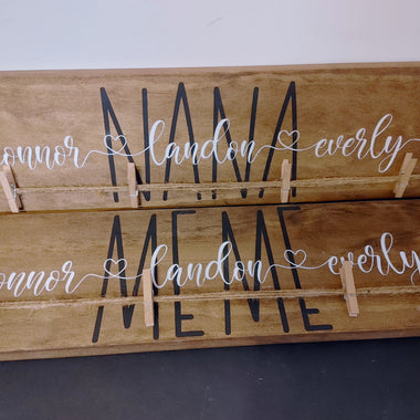 Personalized Brag Boards (Photo Holders)