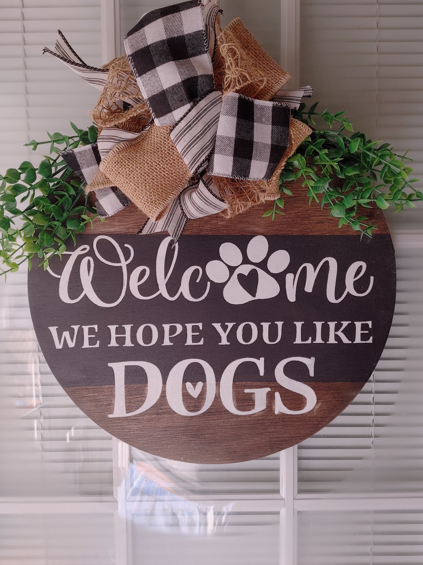 We Hope you like Dogs Door hanger