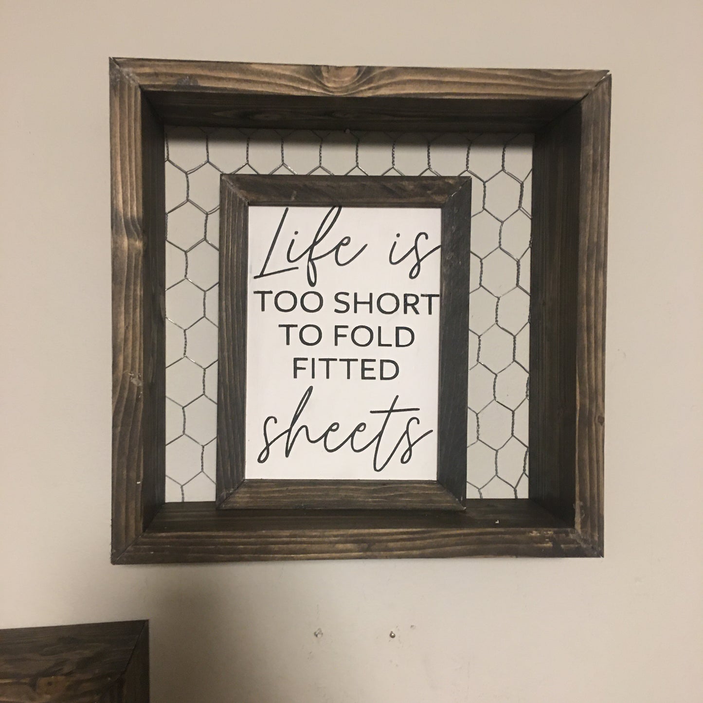 Life is too short to fold fitted sheets