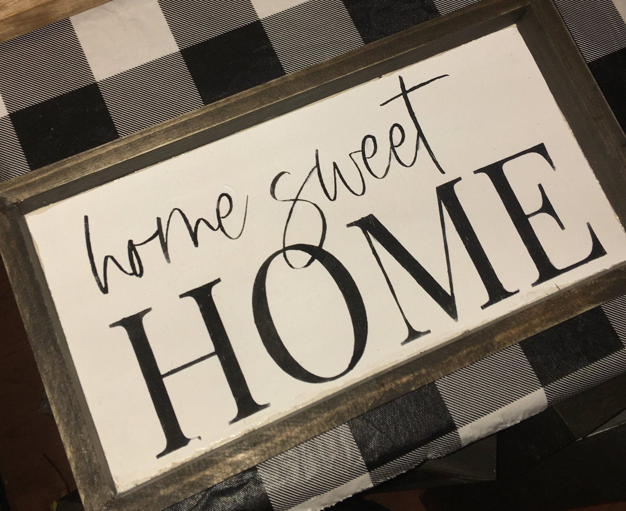 Home Sweet Home Sign