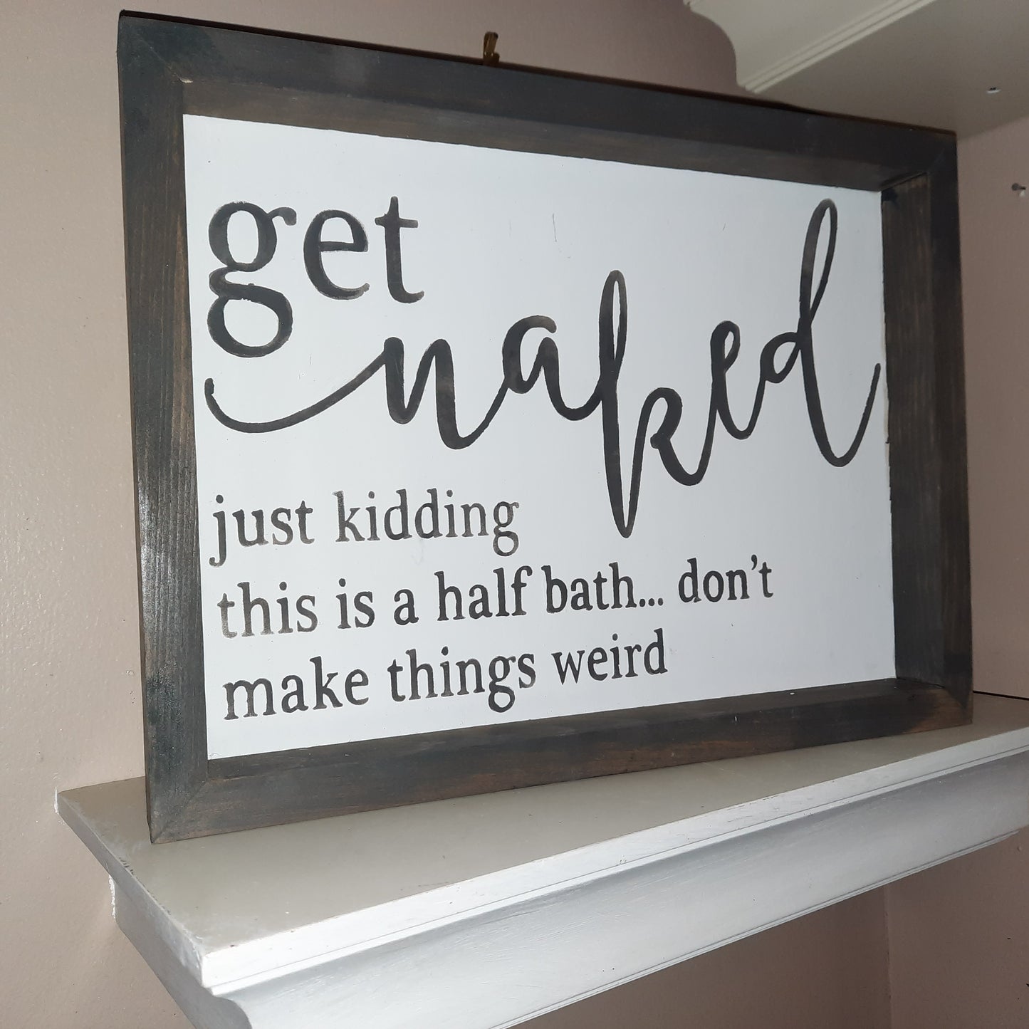 Get Naked Sign