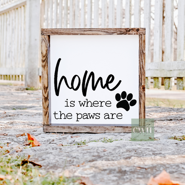 home is where the paws are