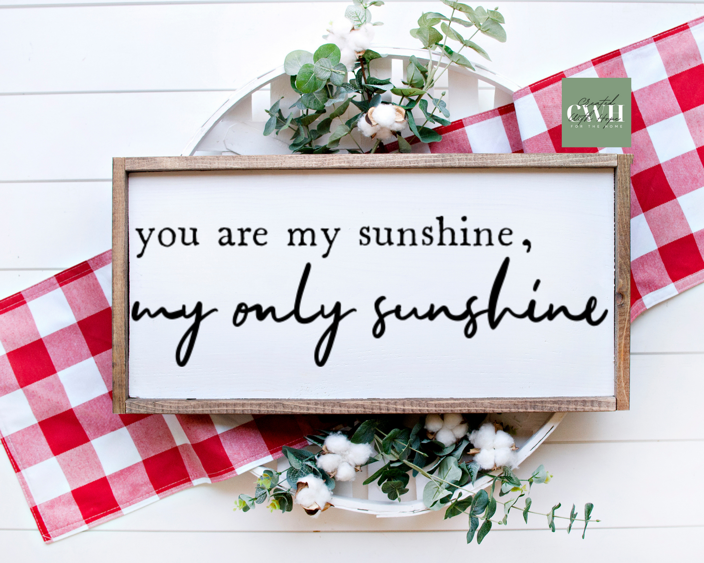 You are my sunshine, my only sunshine.