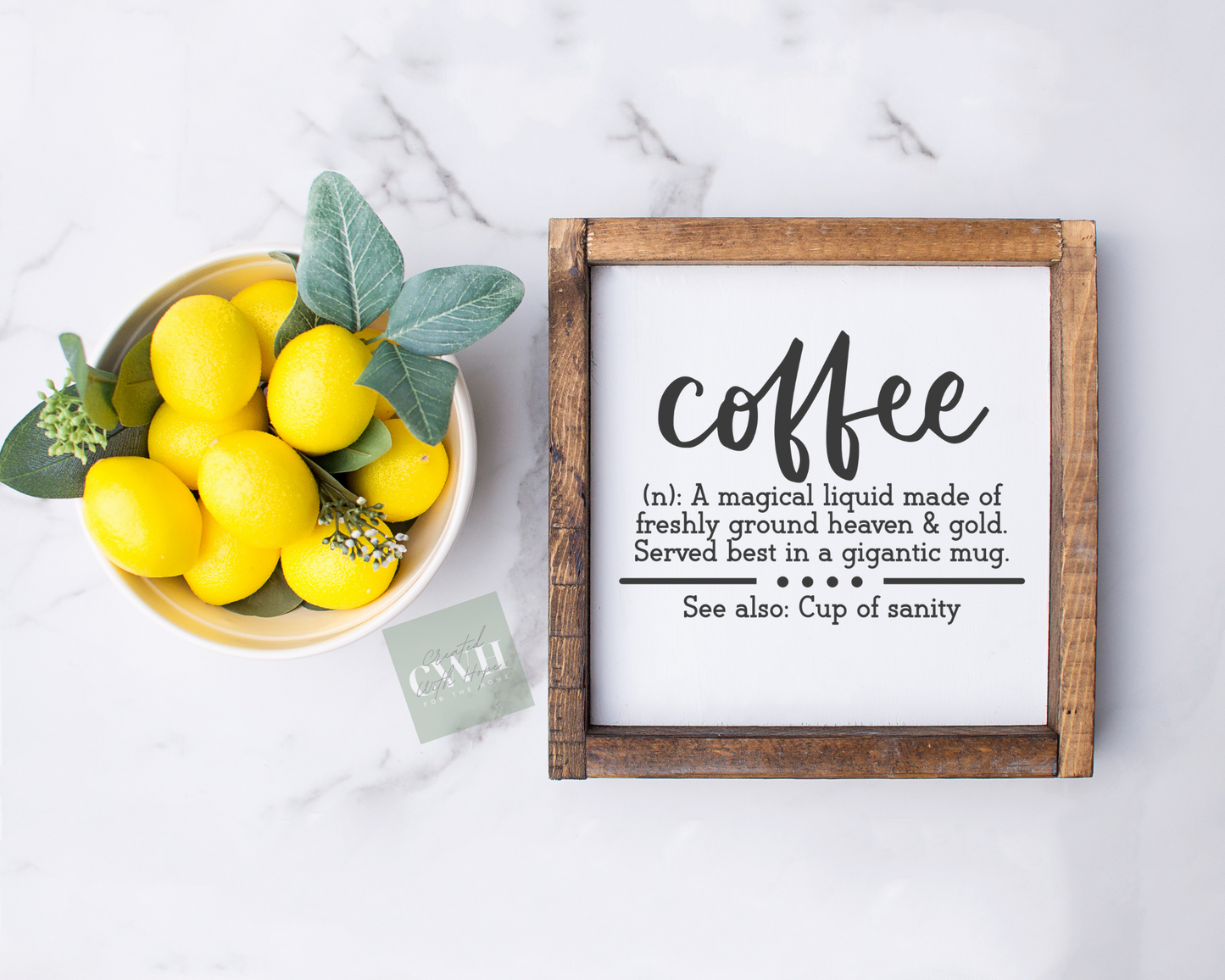 coffee definition sign