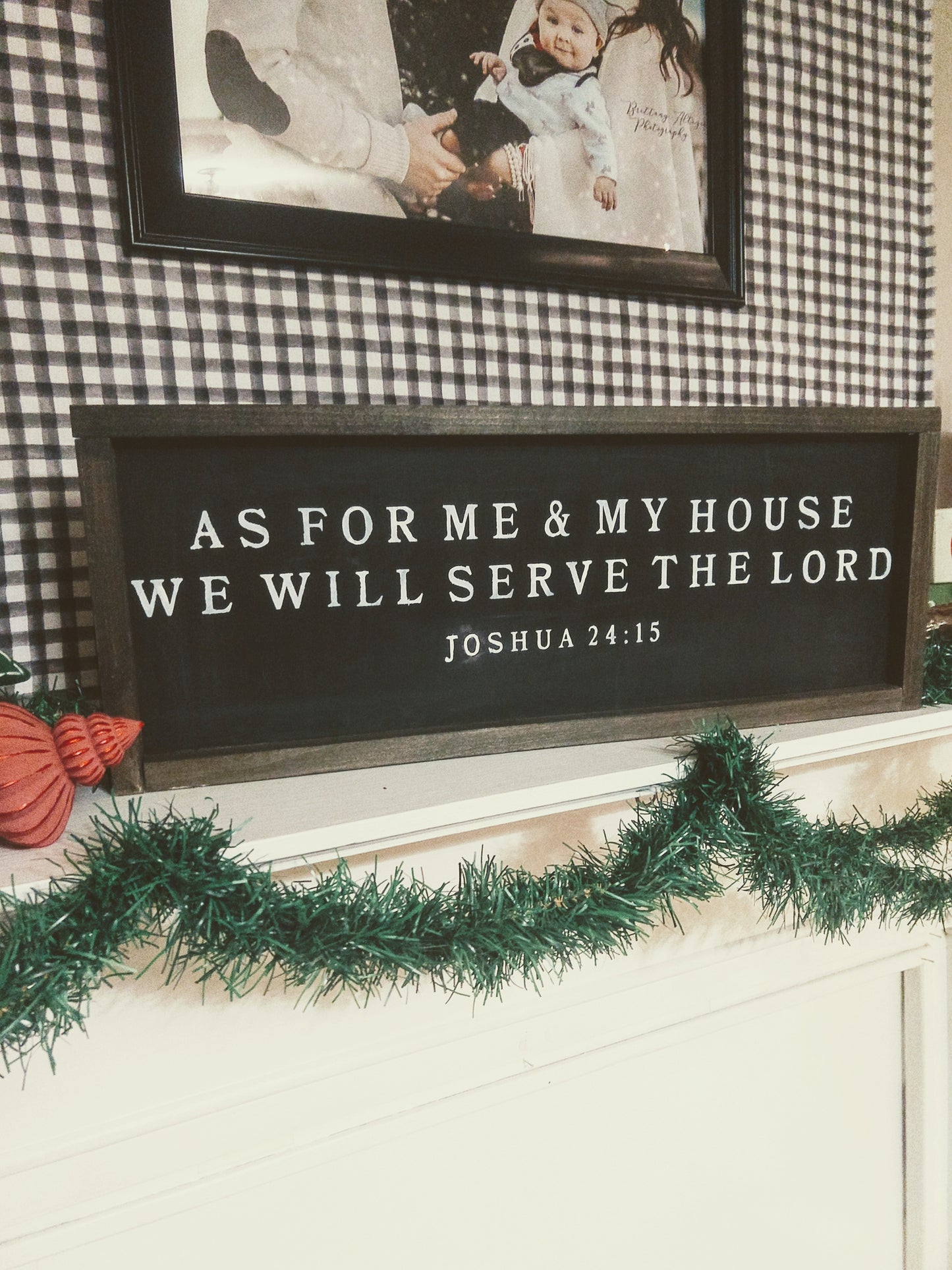 Scripture Joshua 24:15 Sign