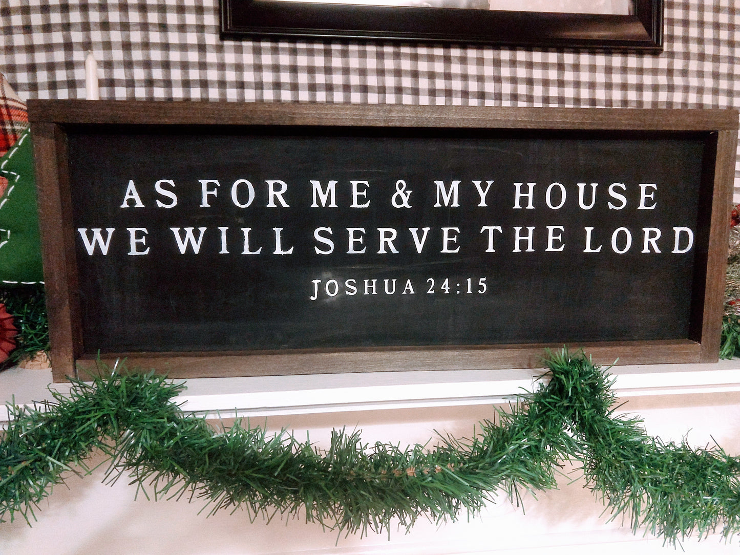 Scripture Joshua 24:15 Sign