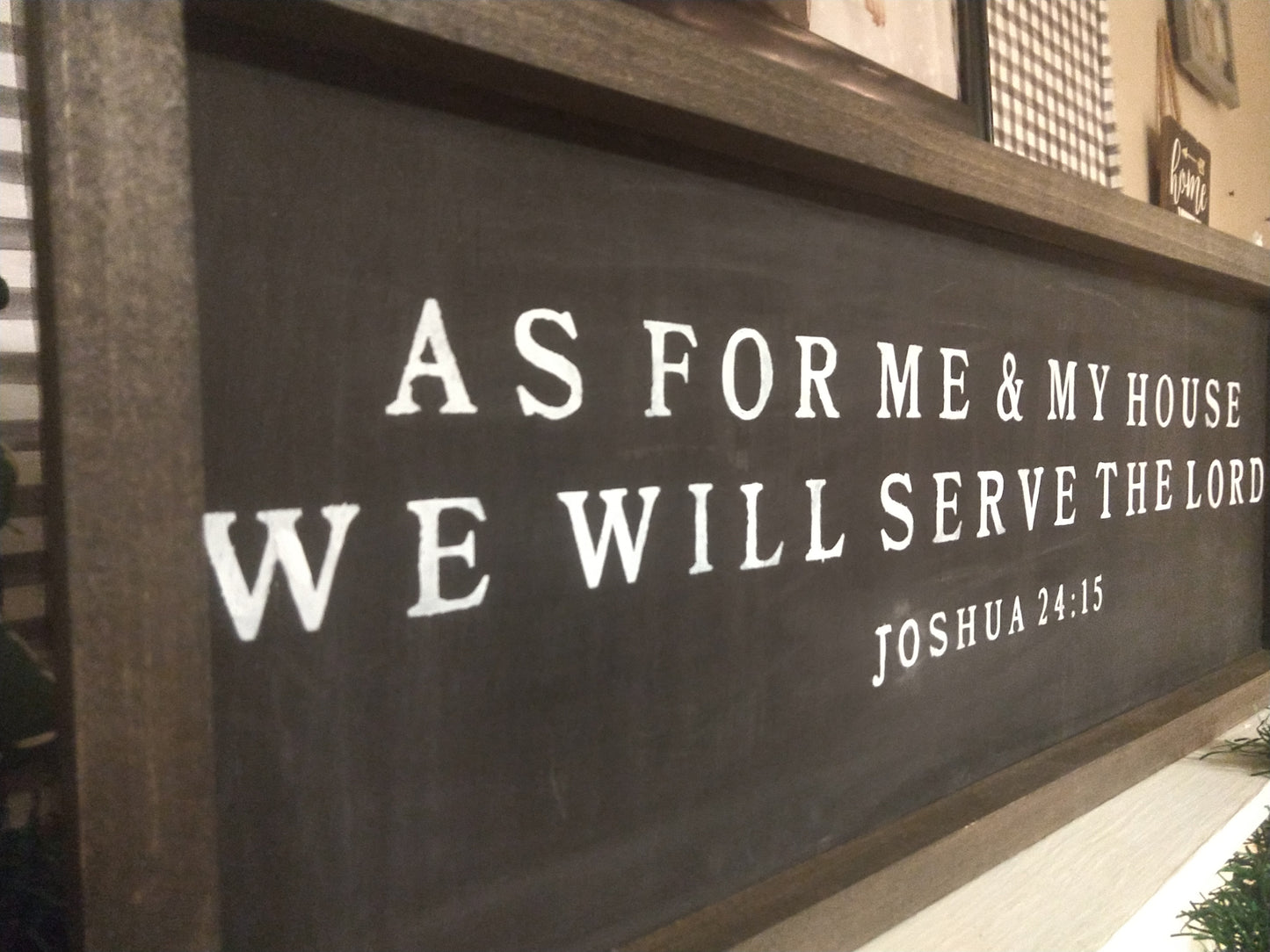 Scripture Joshua 24:15 Sign
