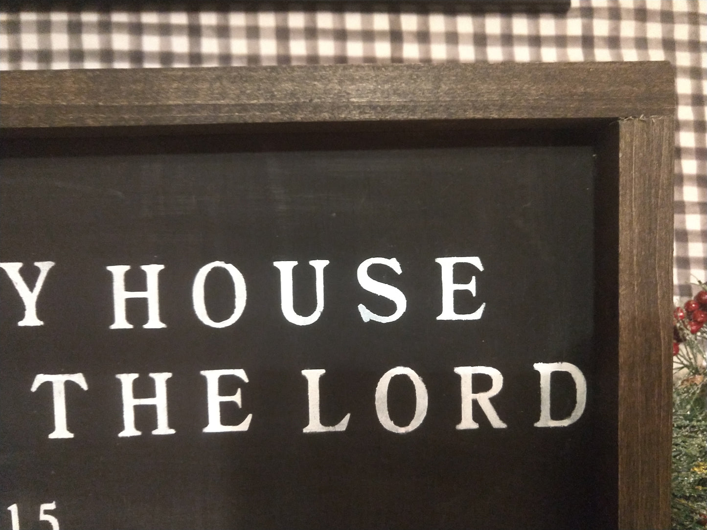 Scripture Joshua 24:15 Sign