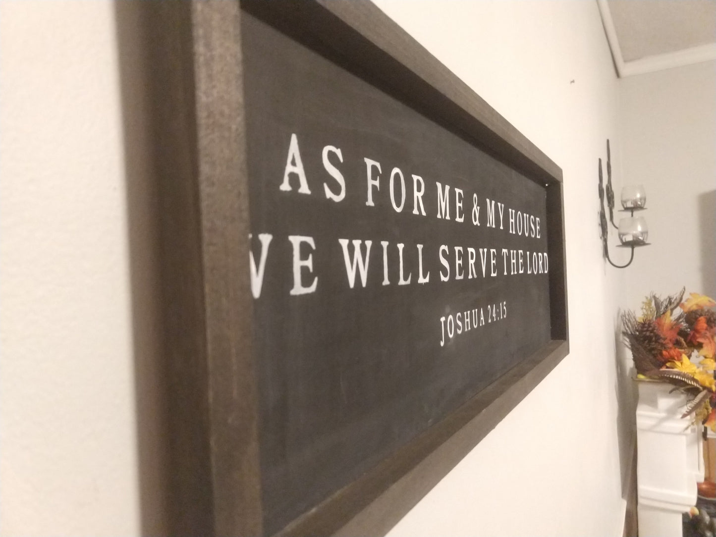 Scripture Joshua 24:15 Sign