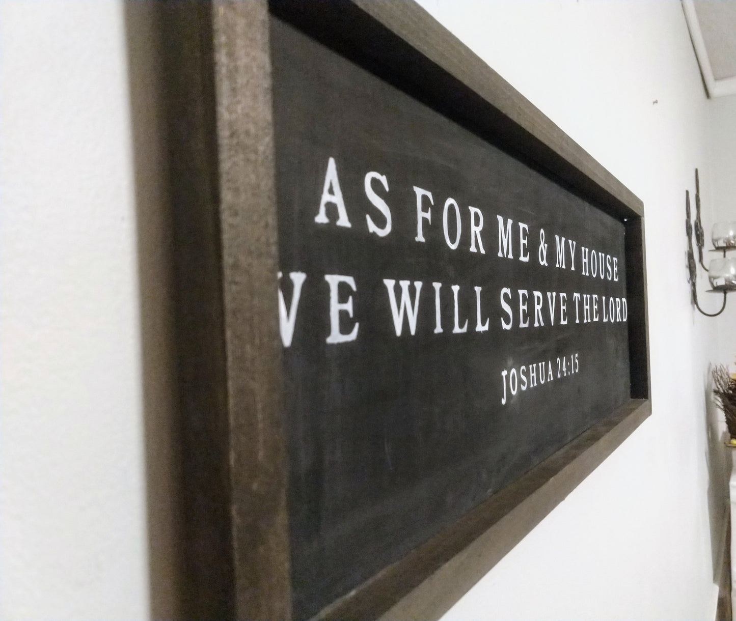 Scripture Joshua 24:15 Sign