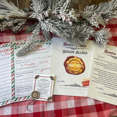 PERSONALIZED OFFICIAL SANTA LETTERS