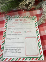 PERSONALIZED OFFICIAL SANTA LETTERS