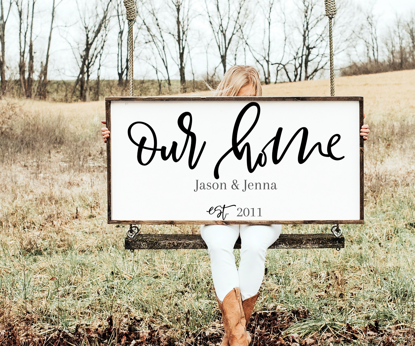 Personalized Entry Way Sign